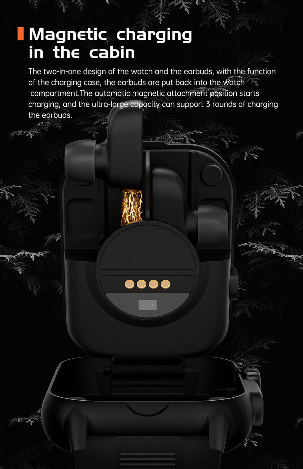 ساعة Hepu™ الذكية 2 في 1 | جهاز تتبع اللياقة البدنية، مكالمات بلوتوث، ومراقبة الصحة