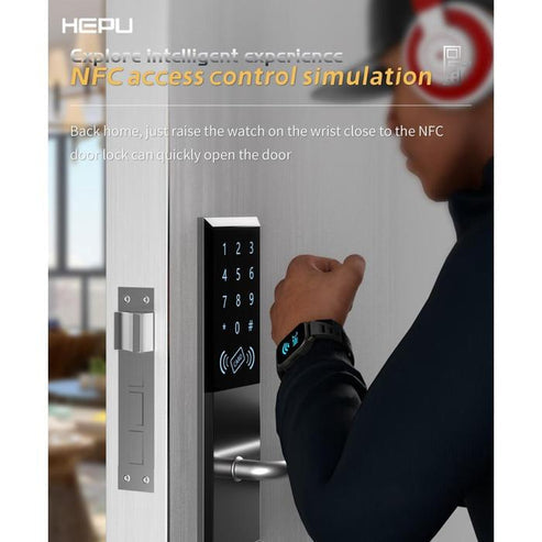 Hepu™ Multifunctional Smart Watch | Fitness Tracker, Bluetooth Calls & Health Monitor